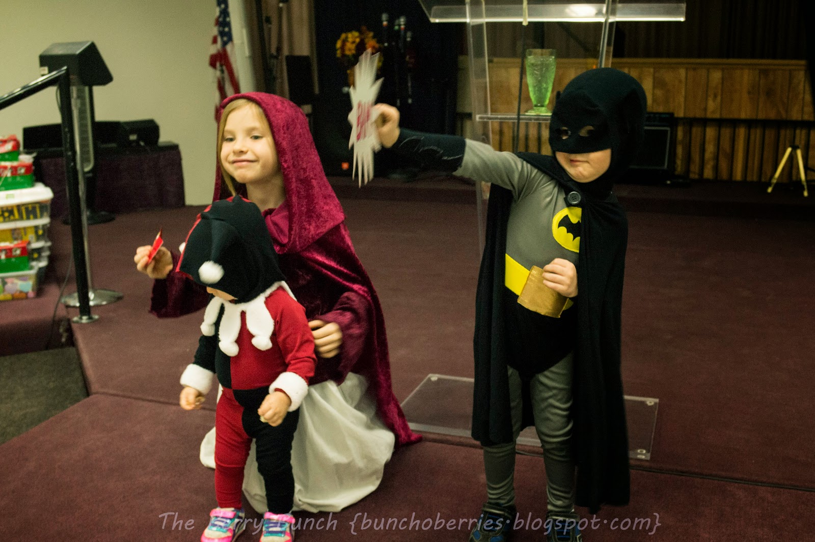 The Berry Bunch: Happy Halloween: Batman Theme Costumes: Batman