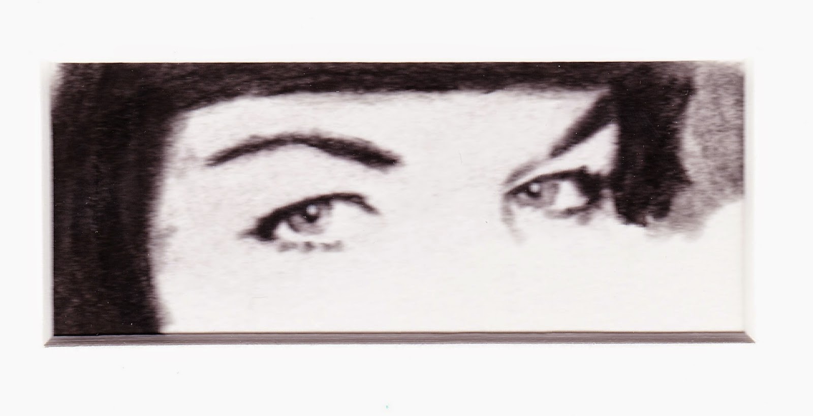 Eyes of Bettie Page by F. Lennox Campello