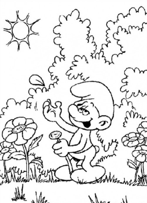 home flowers coloring pages garden flower colouring pages for children title=
