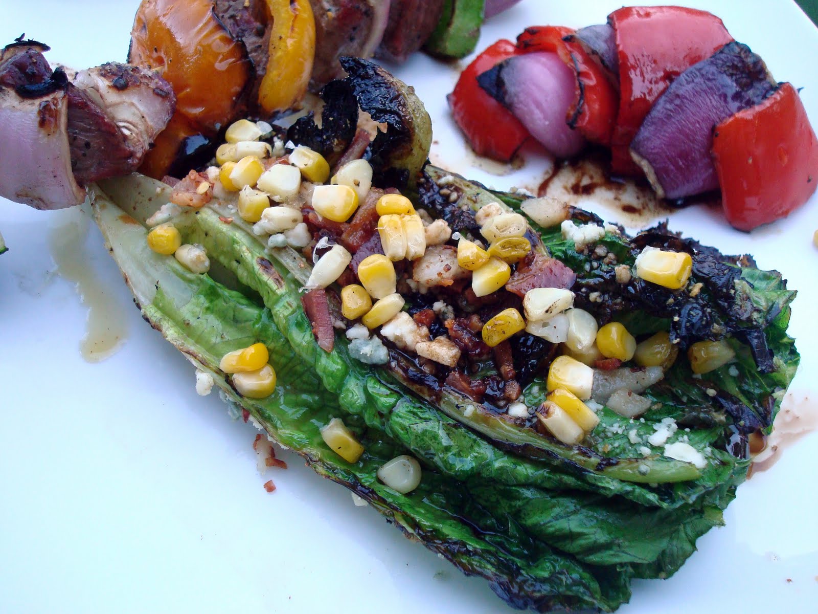 Feasting on Life Grilled Romaine Salad