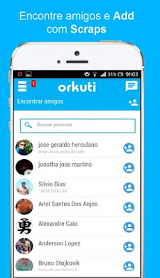Orkuti chega ao Android e recuperação de dados do velho Orkut