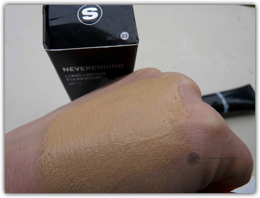  Sensilis Neverending long lasting foundation