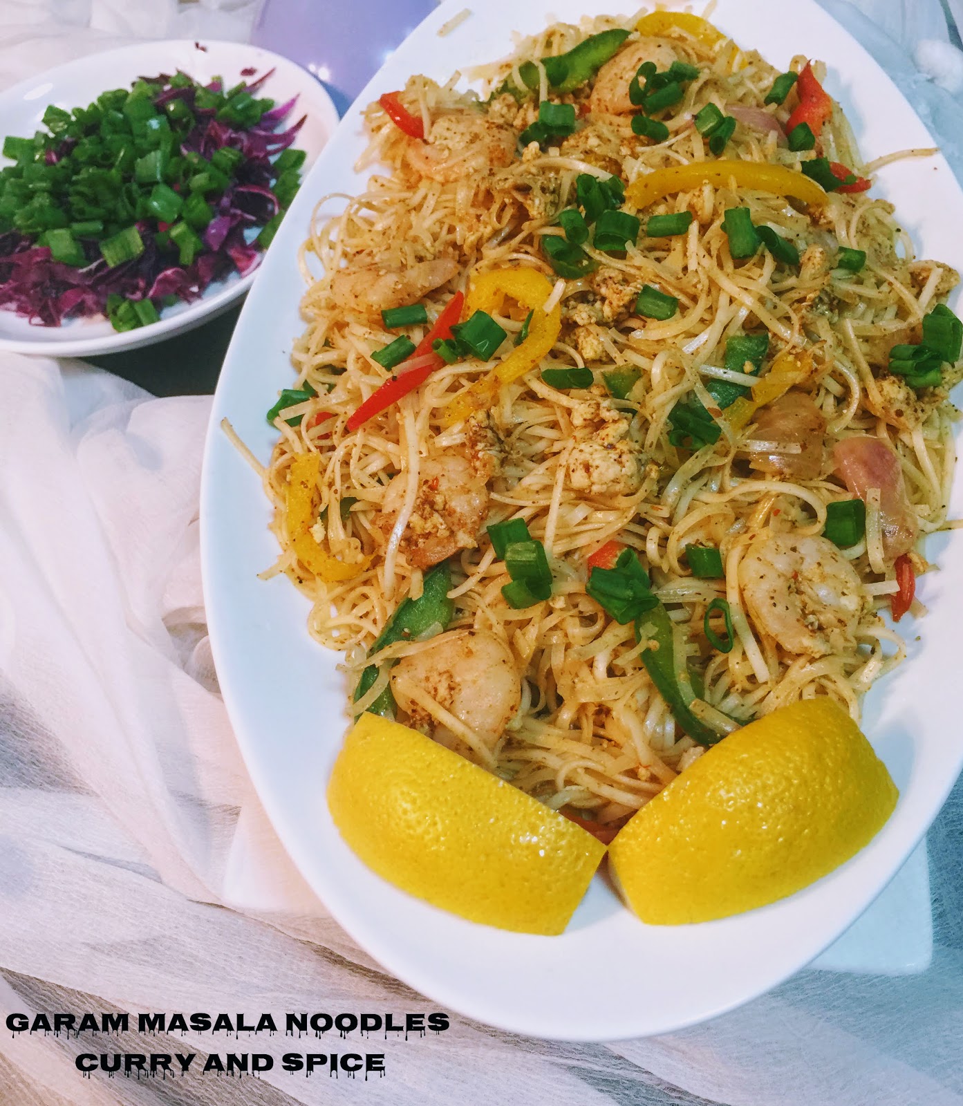 CURRY AND SPICE GARAM MASALA NOODLES