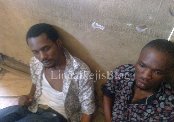 b Exclusive update: See photos of movie producer, Seun Egbegbe in a police cell in Lagos