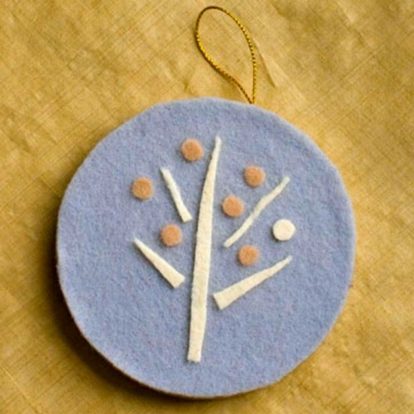 Christmas Felt Ornaments &#8211; easy to create