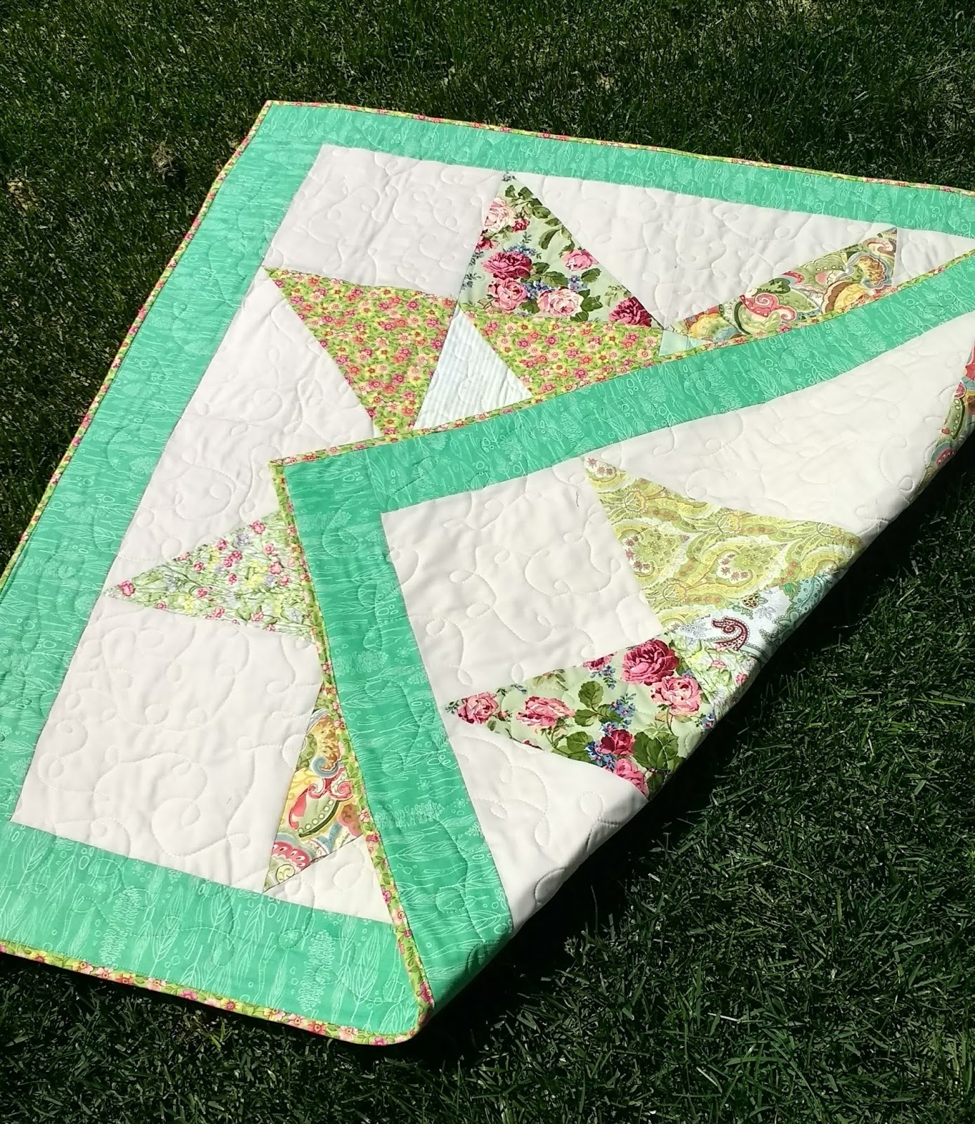 Adventurous Quilter Double sided quilt