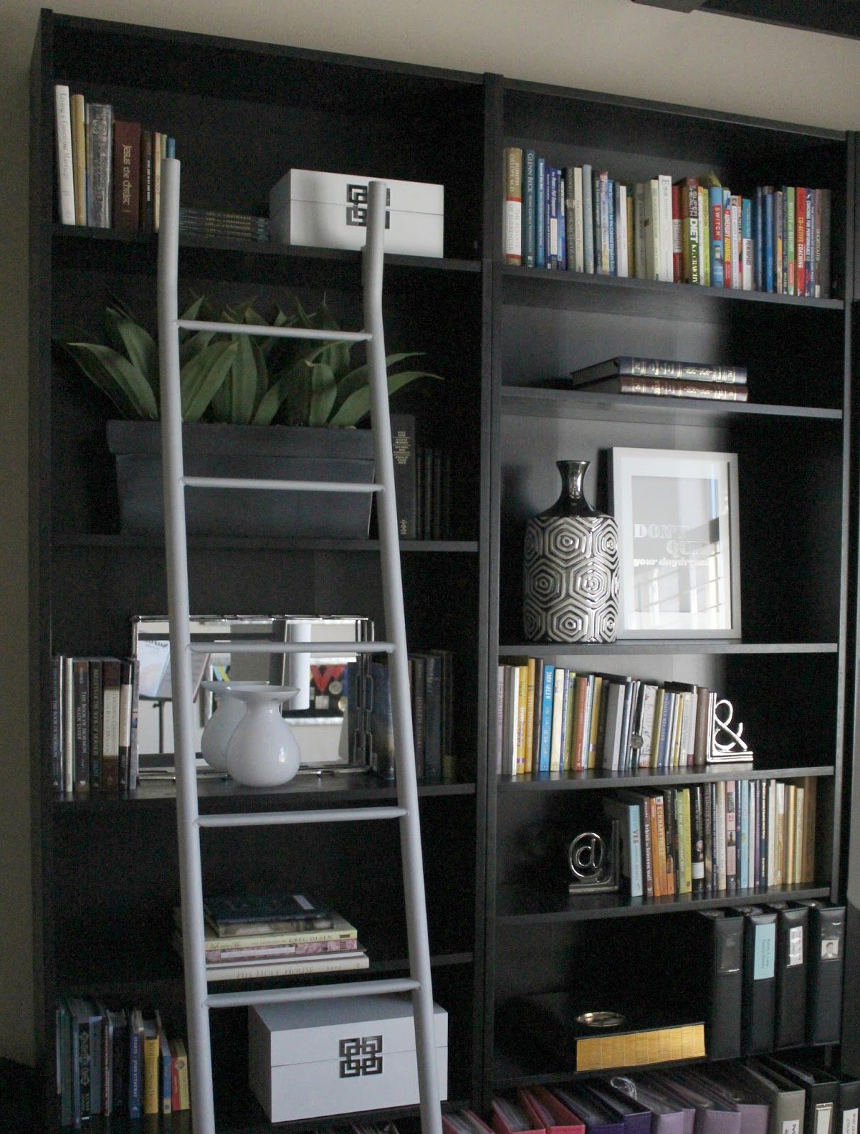 Honey I'm Home 4 Tips for Styling Bookshelves