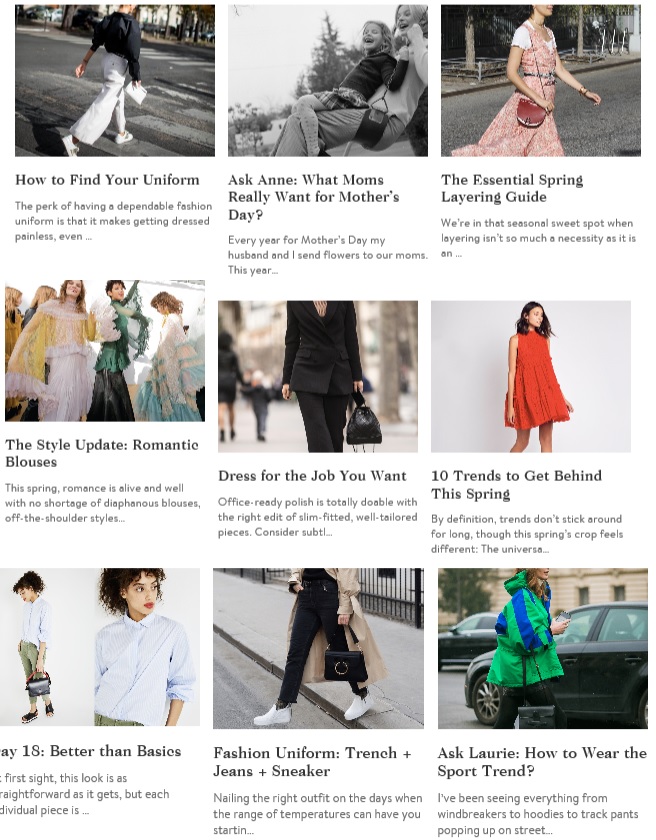 goop Fashion & Style | Fashion Blog by Apparel Search