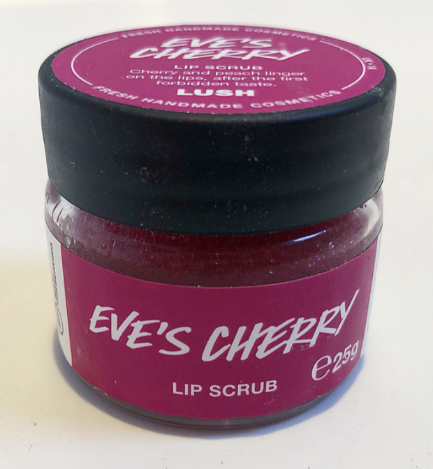 All Things Lush UK Eve's Cherry Lip Scrub