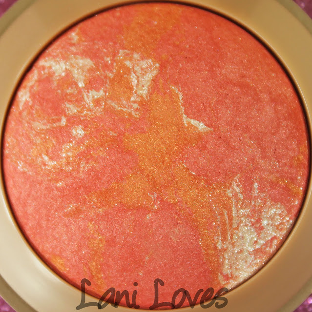 Milani Baked Blush - Corallina Swatches & Review