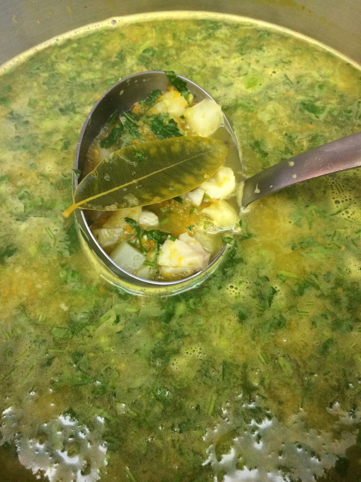 Nana's Blue and White Dishes: Italian Fish Soup