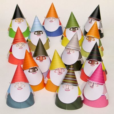 Papercraft Gnomes