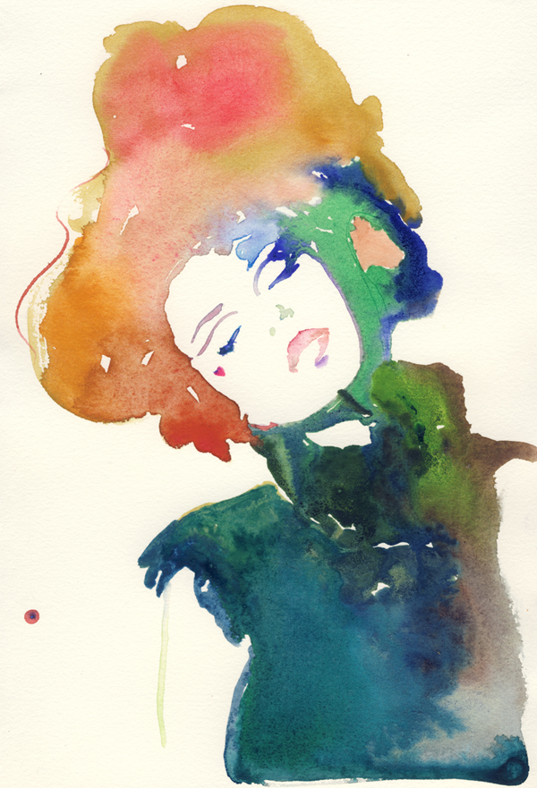 Doctor Ojiplático. Cate Parr. Fashion Watercolor