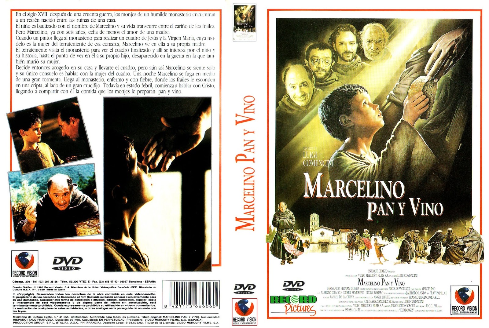 . Marcelino pan y vino (1991)