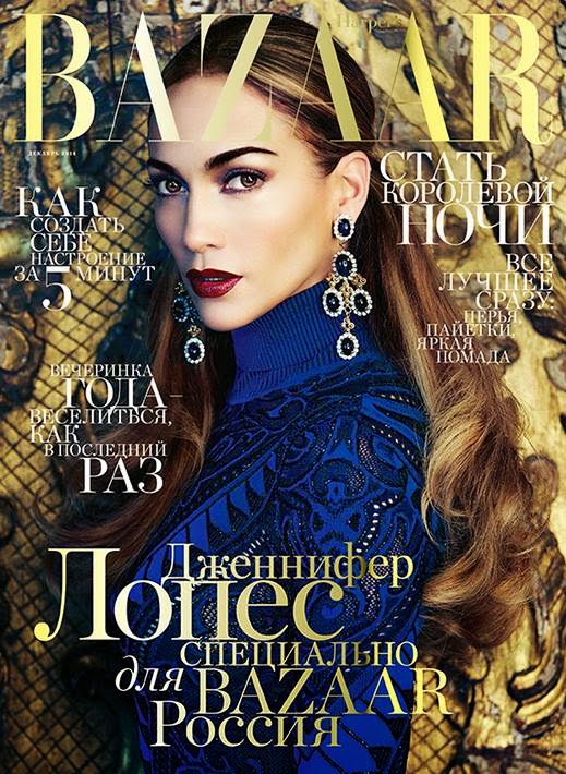 Hollywood Haus of Fashion: Jennifer Lopez for Harper's Bazaar Russia