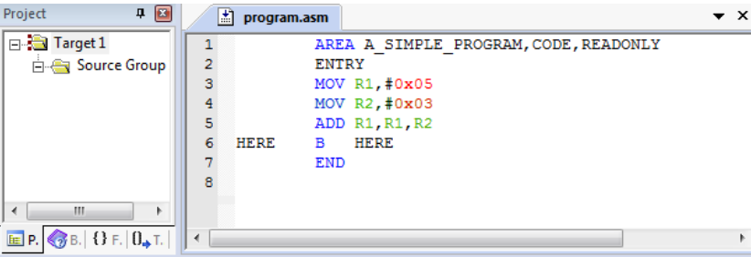 How to write Assembly programs in Keil 4 in 10 Steps – CodesExplorer