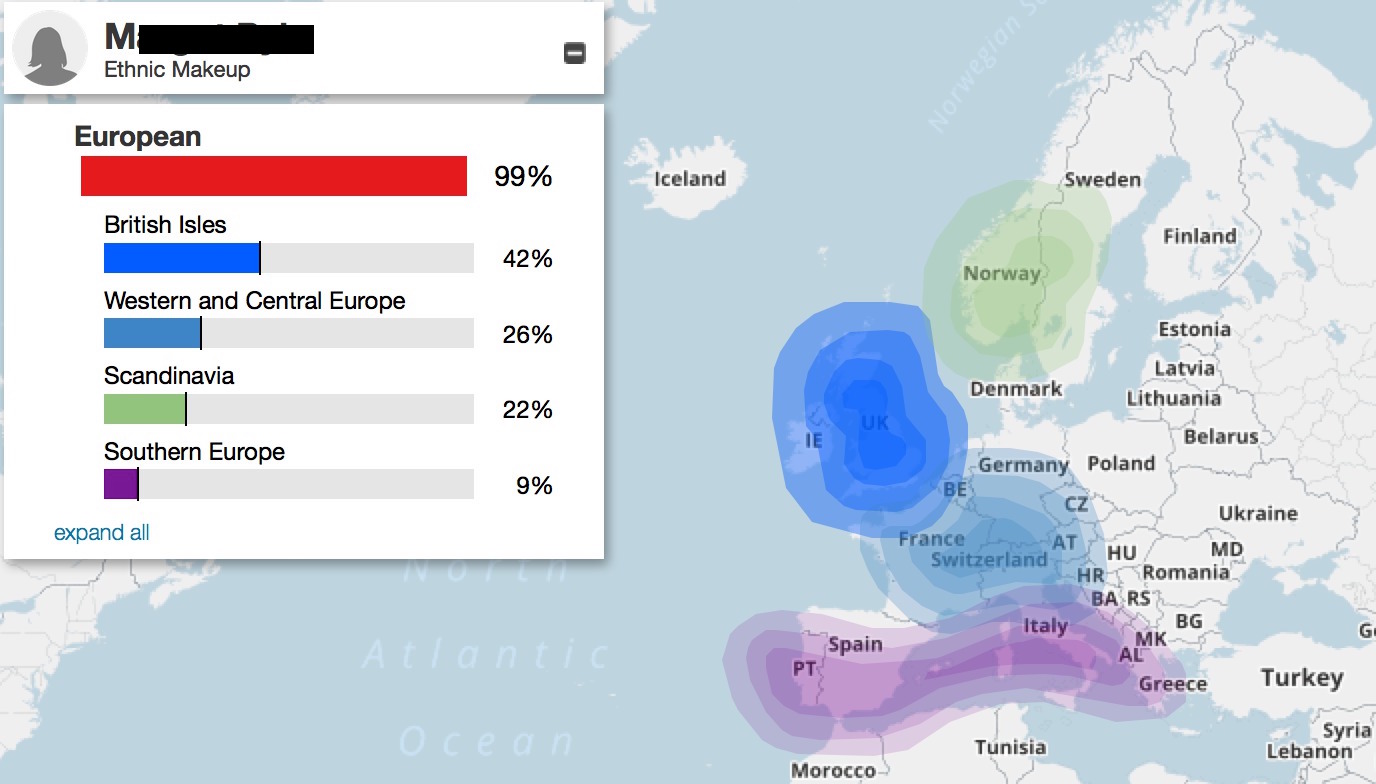 From Maine to Kentucky Three Siblings' DNA Ethnicity Results