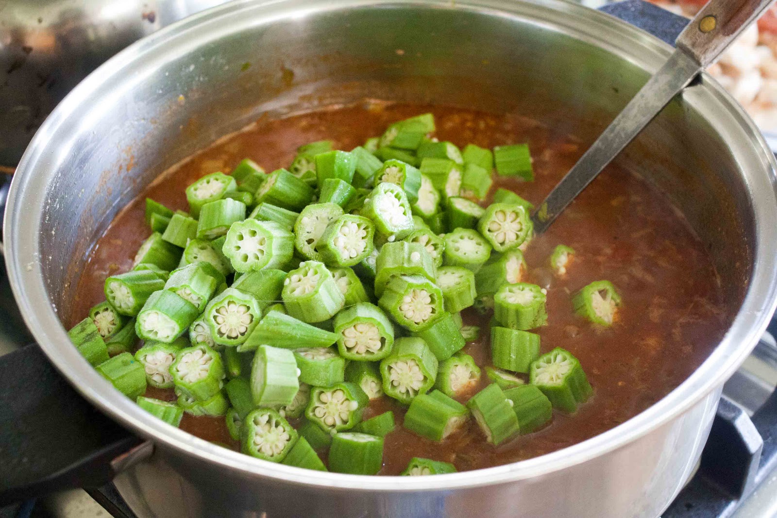 Gumbo Stew - A rich and flavorful gumbo loaded with chicken, sausage, shrimp and