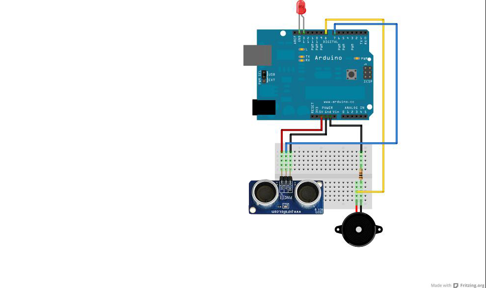 Arduino: Project 5 - Distance detector
