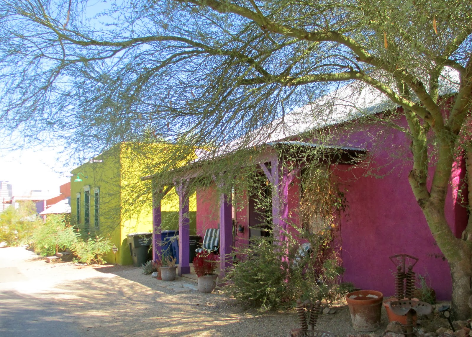 Country Weekend houses, Barrio Viejo, Tucson