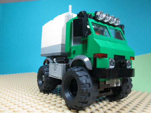 MOD set LEGO City 60083 Snowplow Truck - Unimog em LEGO 