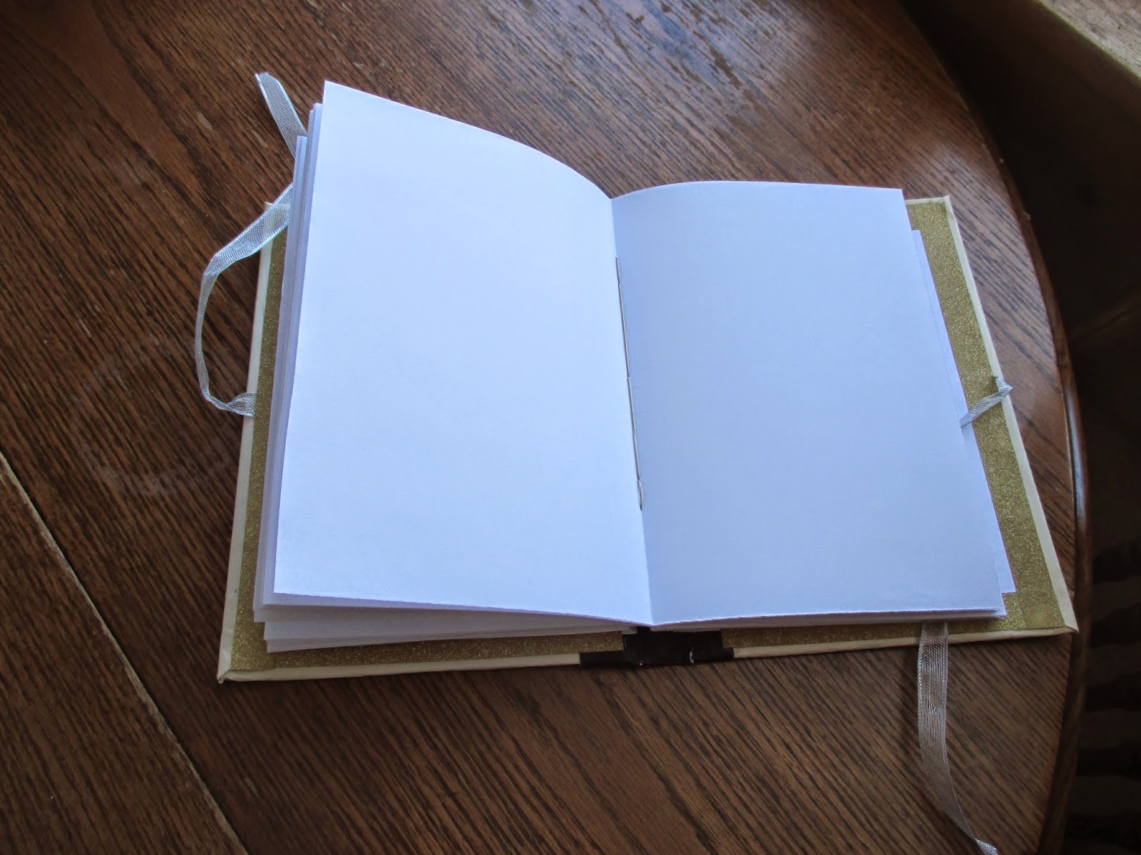 He Sings Over Me Upcycled journal/bookbinding tutorial