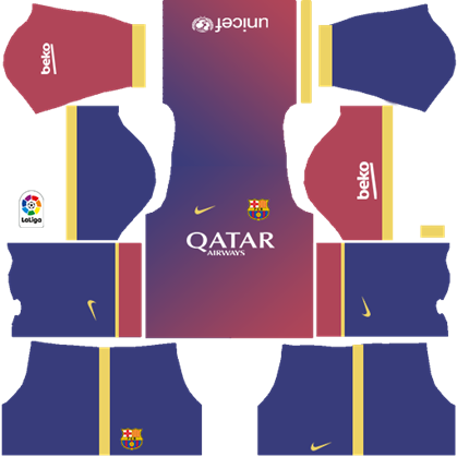 la camiseta del barcelona en dream league soccer