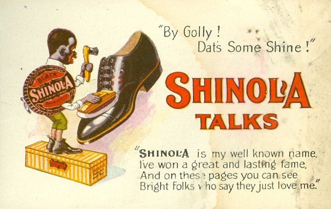 shinola on a shoe