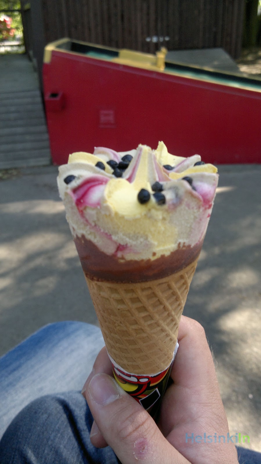 HelsinkiIn The Finns and their ice cream