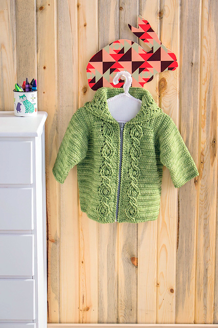 Baby sweater  Crochet pattern