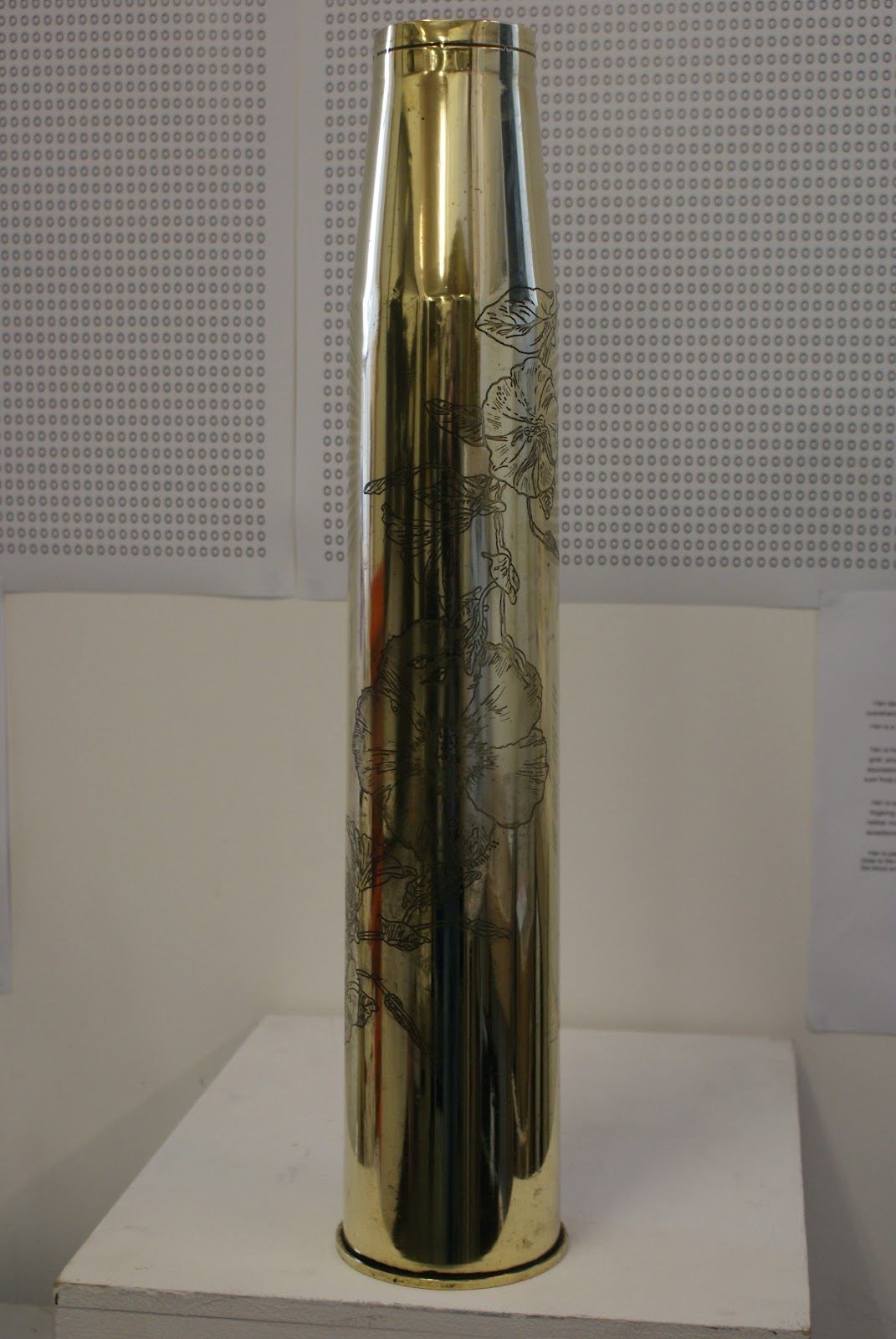 Trench Art Turning Swords into Ploughshares How to Etch a Brass Shell