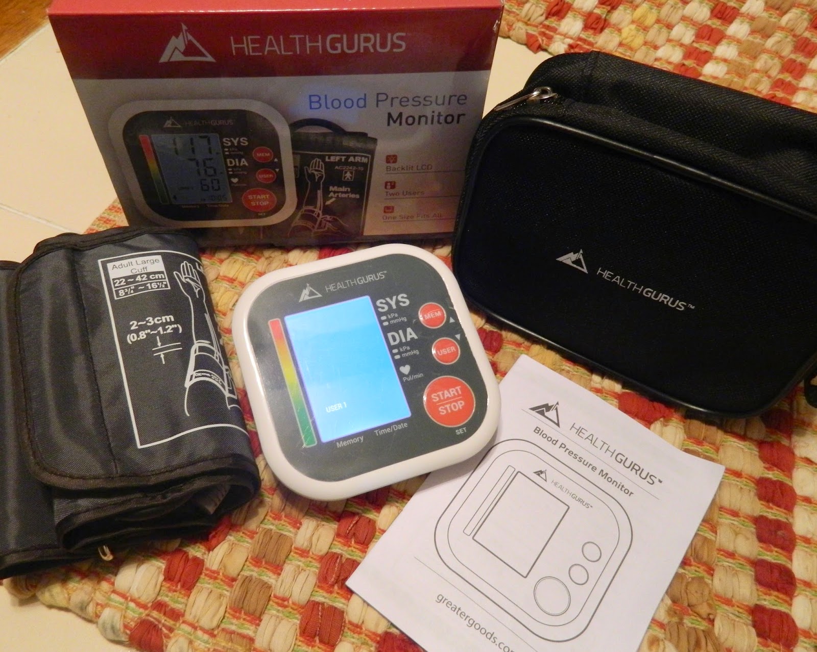 Southern Chick Reviews And More!: Health Gurus Upper Arm Blood Pressure