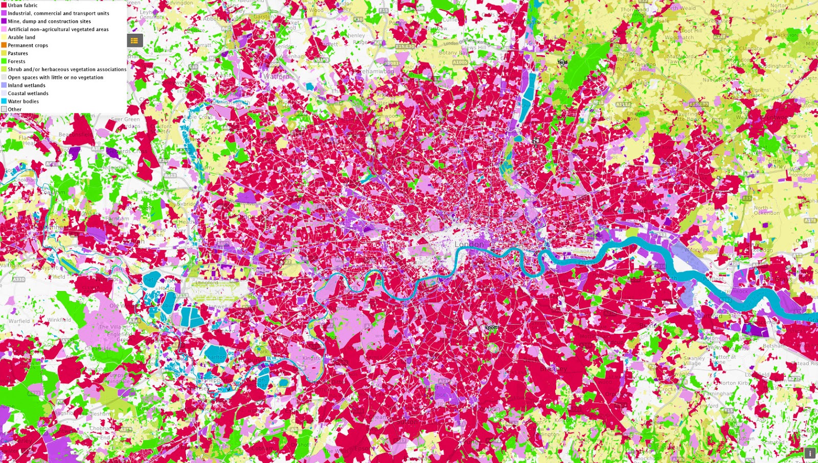 OSM Landuse Landcover