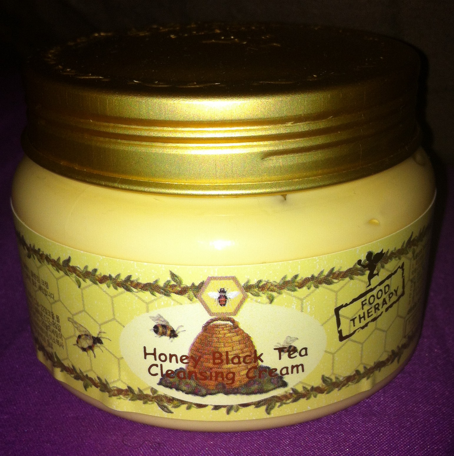 The Skincareaholic Skinfood Honey Black Tea Cleansing Cream