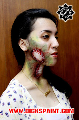 make up zombie jakarta