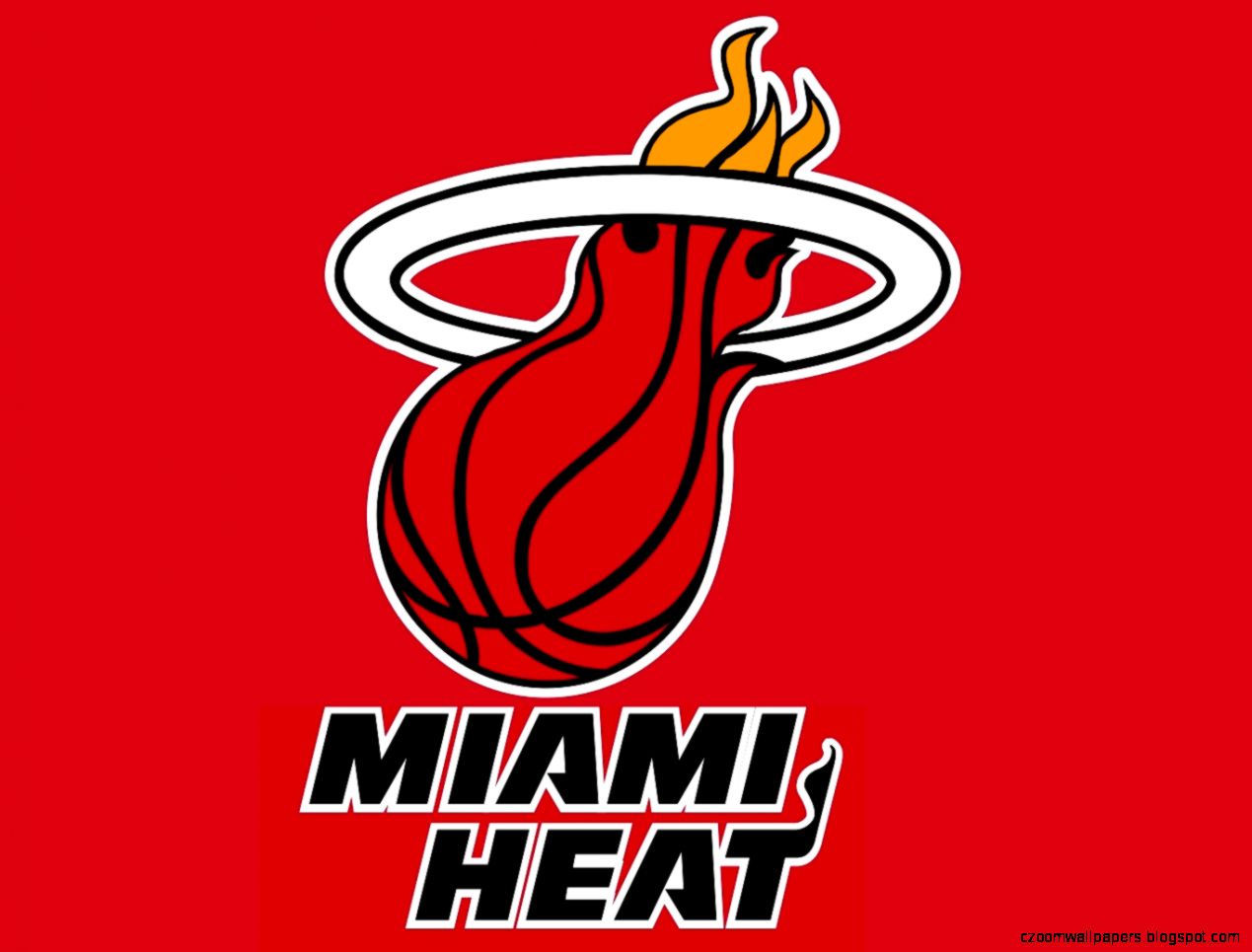 Miami Heat 3D Logo | Zoom Wallpapers