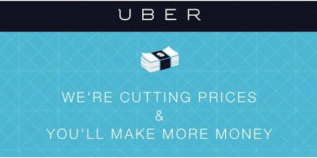 Uber slashes price in more then 100 cities with earning guarantee
