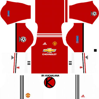 champion league 2017/18  Manchester United Kits