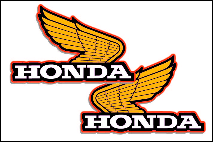 Honda logo | Honda logo, Vintage honda motorcycles, Honda