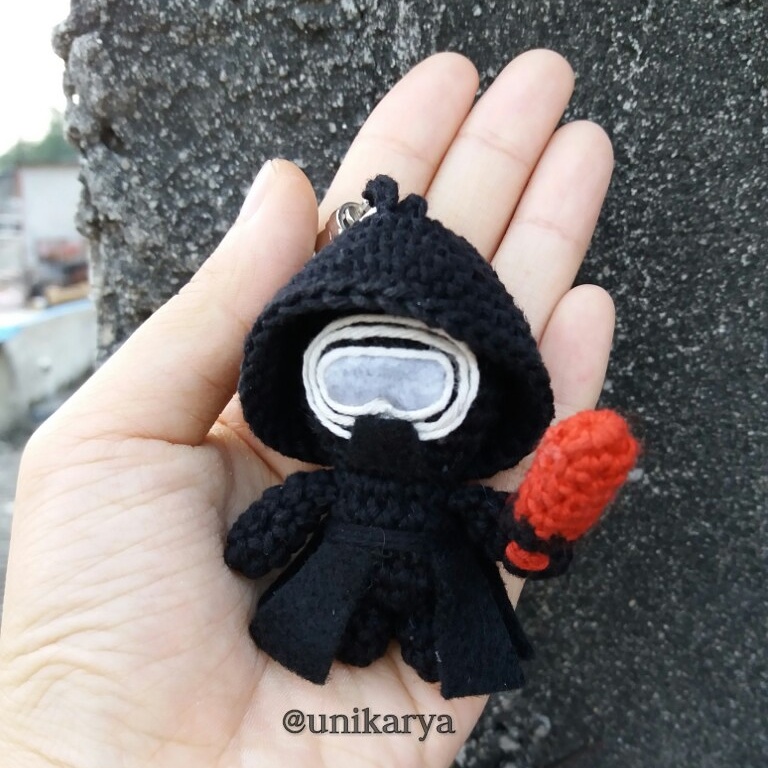 Dunia Ute: Kylo Ren Starwars Free Pattern Amigurumi
