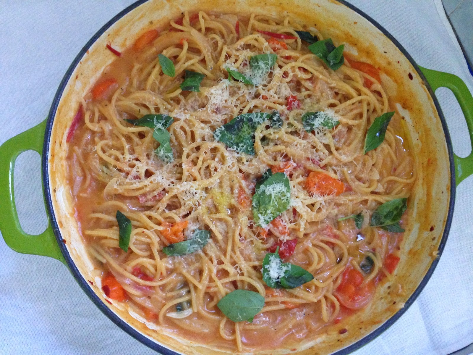 Martha Stewart's one-pan-pasta 