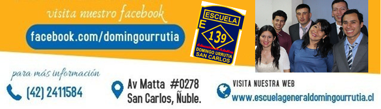 Visita el Facebook "Domingo Urrutia"