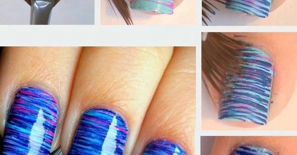 2. Easy Stripes Nail Art Design - wide 3