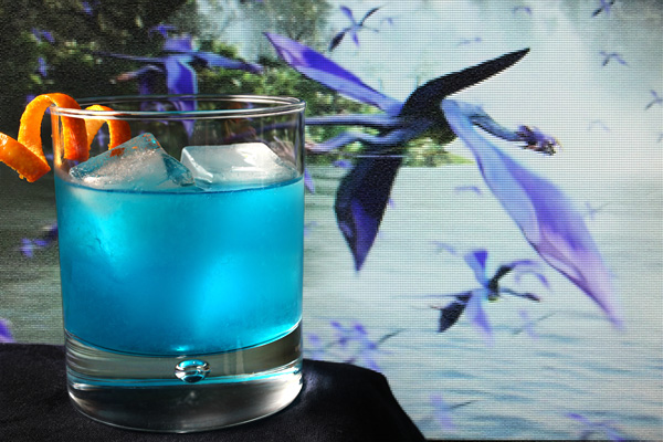 & BLUE TEQUILA COCKTAIL