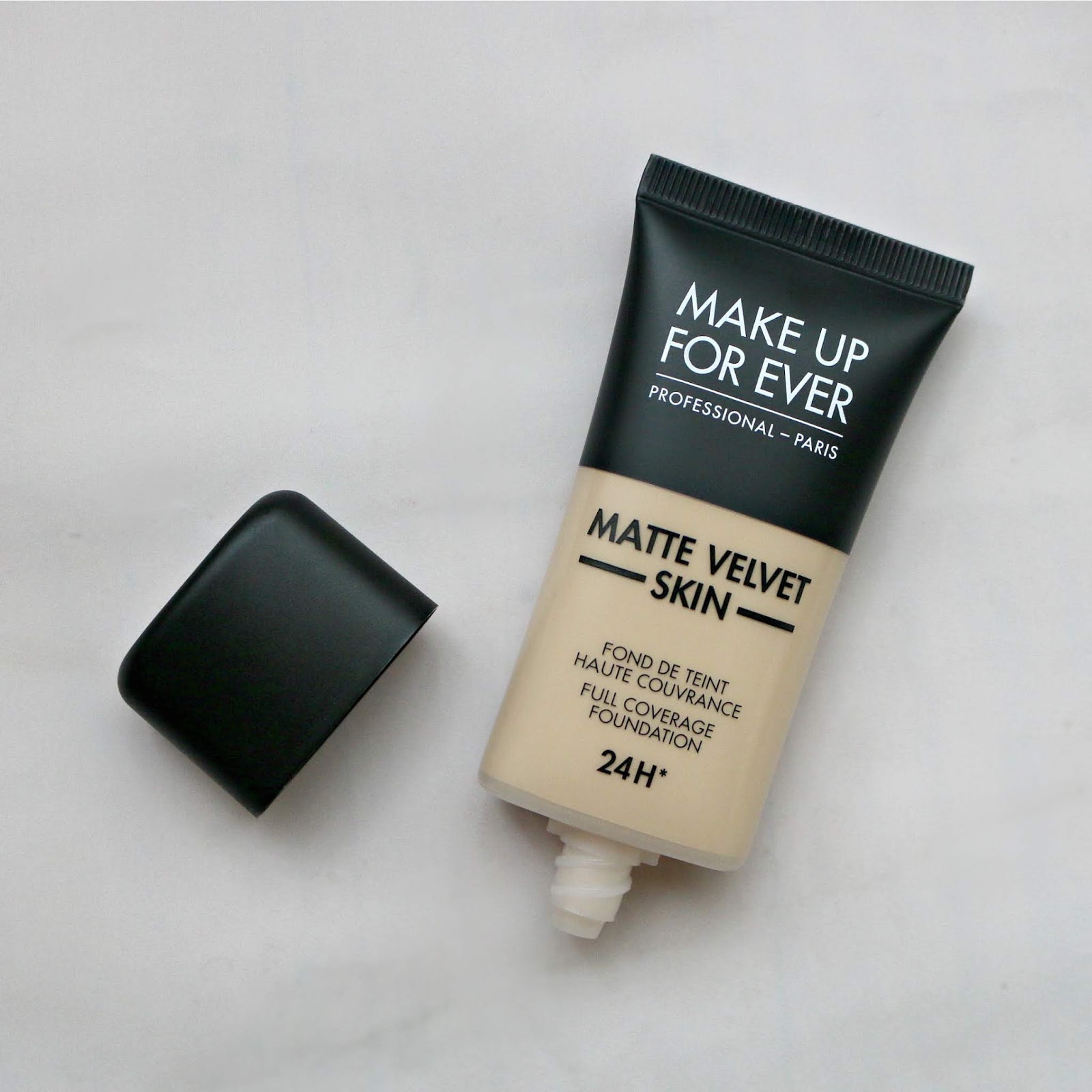 Make Up For Ever Matte Velvet Skin Foundation | First Impression + Wear | Natalie Loves Beauty