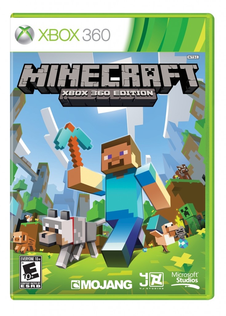 Minecraft Xbox 360 Edition terá versão física para o próximo mês