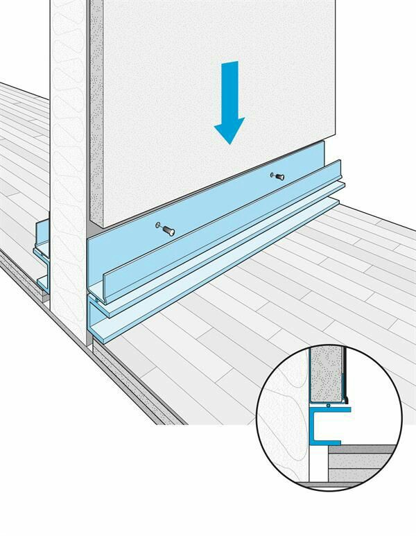 Civil and Architectural Engineering Fixing Wall Joints