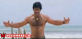 Prabhas six pack body in Chatrapati