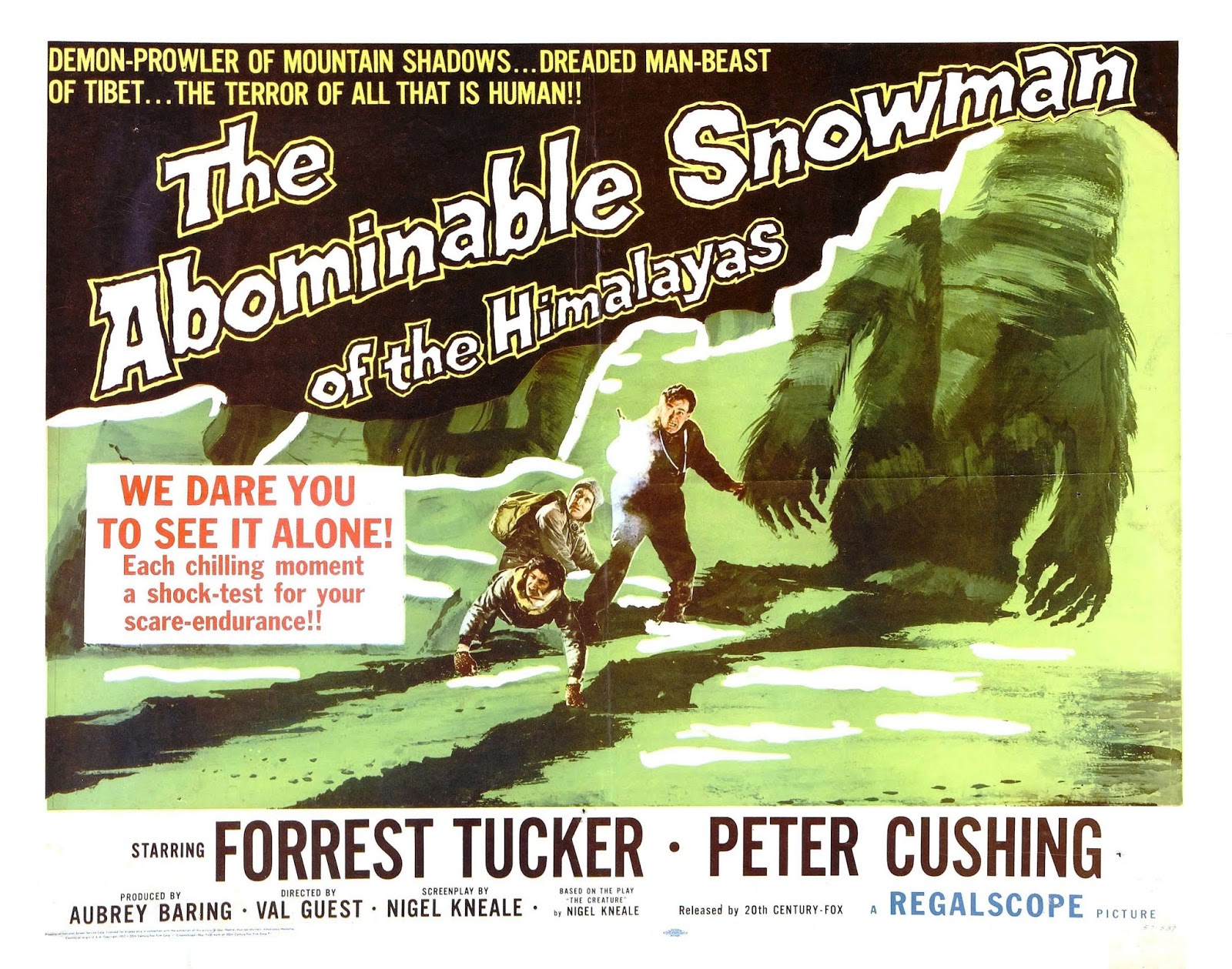 La Fin Absolue du Monde The Abominable Snowman (1957)