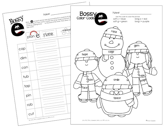 Blog Hoppin': Bossy E FREEBIE!